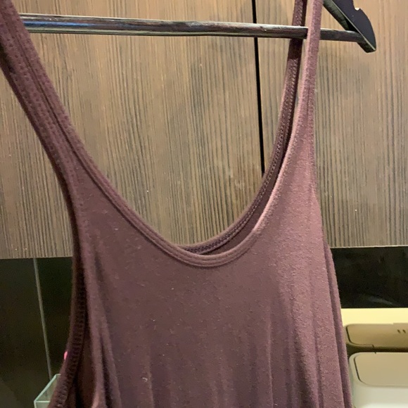 T Alexander Wang maroon cami tank dress size small - Picture 5 of 6